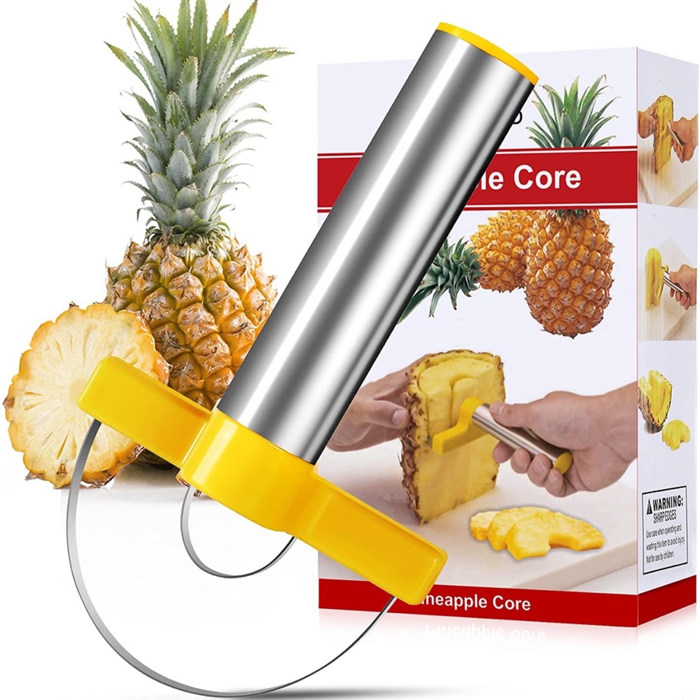 Pineapple Cutter, Pineapple Corer and Slicer Tool, More Labor-Saving